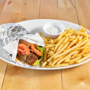 Gyros Wrap w/ Fries